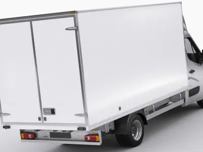 Renault Master Box Truck 2019 3D model