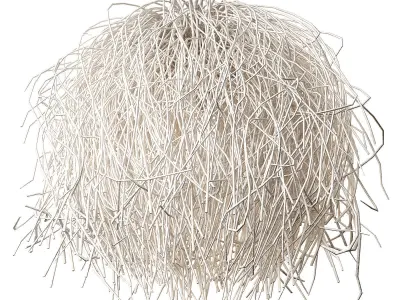 Hanging chandelier Windblown Chandelier by Palecek 3D model