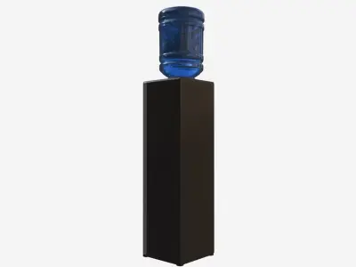 Top Load Water Dispenser 02 3D model