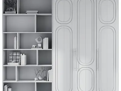 Wardrobe Set02 3D model