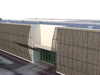 MANARAT AL SAADIYAT Low-poly 3D model