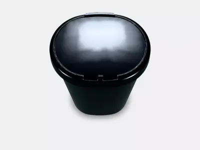 HOLASS Bin with lid Low-poly 3D model