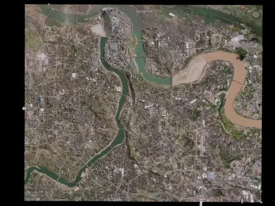 Chongqing - China 3D model