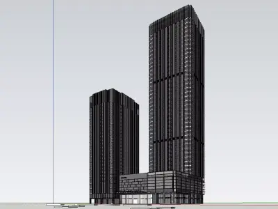 vacation spot-Resort-Fashion Leisure Hotel-0155 3D model
