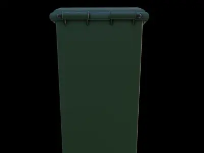 Rubbish bin 3D model