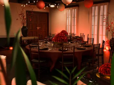 Chinese Restaurant 3D model