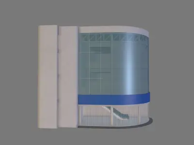 Building 03 Low-poly 3D model purchase