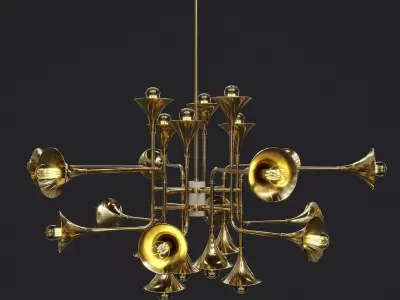 Botti Chandelier  3D model