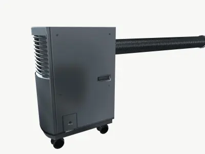 Air conditioner 3D model