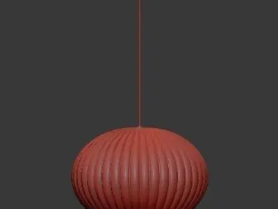 Coral Seaurchin Pendant Light 3D model purchase