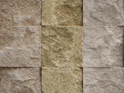 Split Face Travertine 06 - Seamless Texture