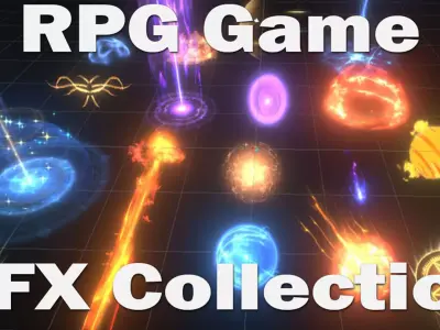 Unity RPG Game VFX Bundle 3D model