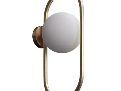  Pea wall light 3D model