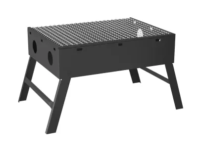 Portable BBQ Grill 3D Model 3D model