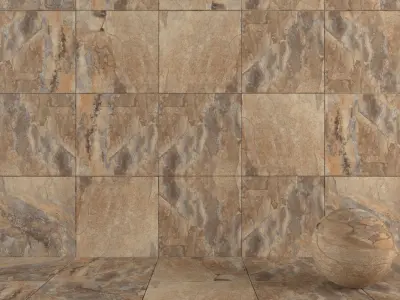 Stone Wall Tiles Key Stone Brown 80x80 Texture