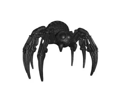 Robotic Spider Sci-Fi Robot 3D print model