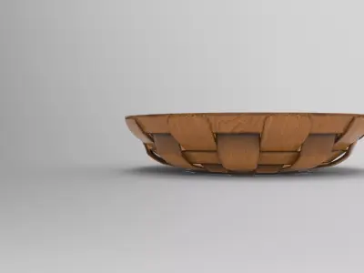 Hook Vase Low-poly 3D model