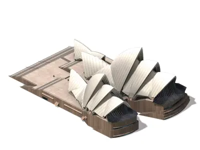 Future World - Sydney Opera House 3D model