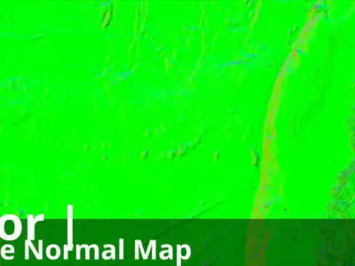 Ecuador Occlusion Thickness Cavity Curvature Direct 10k Maps Texture