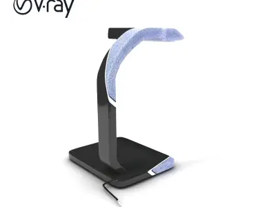 Modern Desk Lamp Model Pack Low-poly 3D model