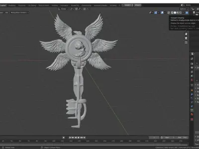 key 6 Pukanok 3D Model 3D print model