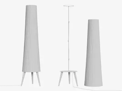 IKEA Okensand floor lamp 3D model