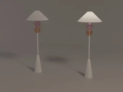Floor Lamp 3D model