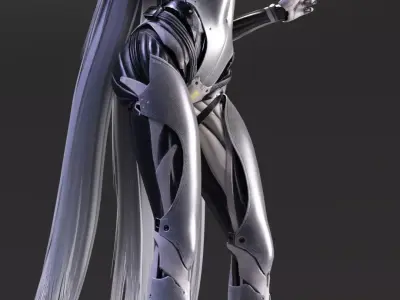 Enya The Mechanical Melody of Xion Stellar Blade  3D print model