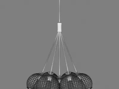 729071 Sferico Lightstar ceiling chandelier 3D model