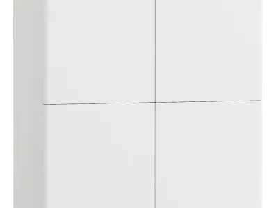 CHEST OF DRIVES 4 DOORS 03F 3D model