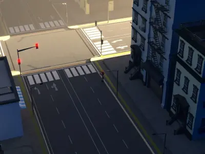 Restaurant coffee shop 3D model