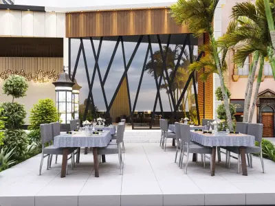 exterior design shop  3D model