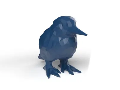 Atthis Low Poligonal Low-poly 3D model