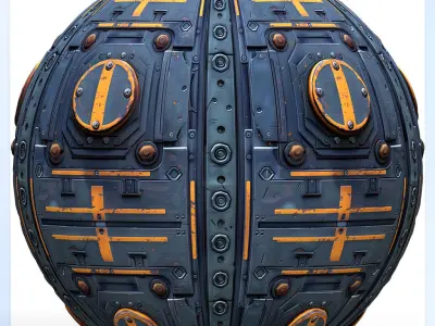 Sci-FI Seamless Texture Texture 5