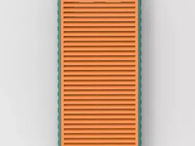 Power Bank 10K mah Enclosure Old Radio Style 3D print model