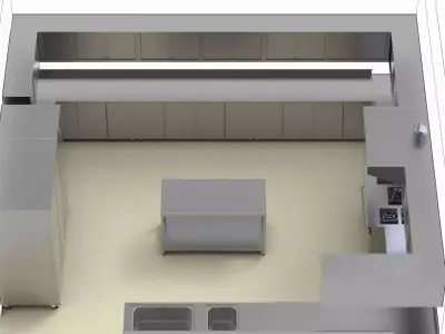 KITCHEN 36 3D model