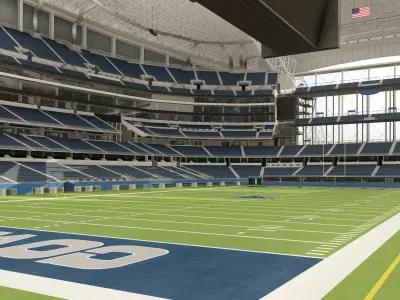 ATandT Stadium - Dallas USA 3D model