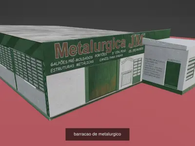 casas brasileiras 3D Model Pack
