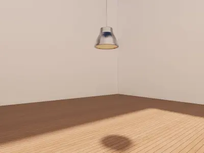 Industrial Style Pendant Lamp 3D Model Free 3D model