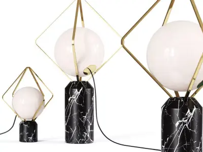 Brokis Jack Table Lamp 3D model