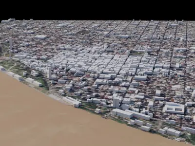 Rosario - Argentina 3D model
