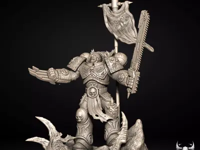 Space Warrior 3D print model