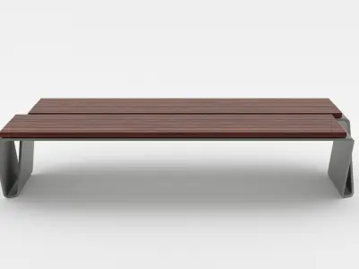 Bench 3D model