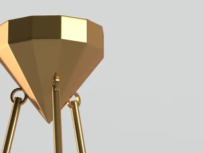 Chandelier 24 3D model