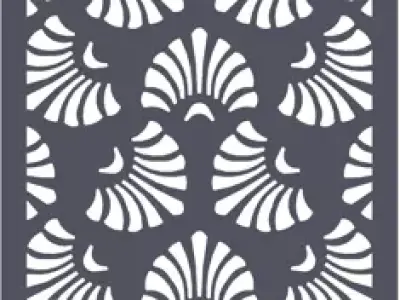 Door Decorative Plasma CNC 3D model