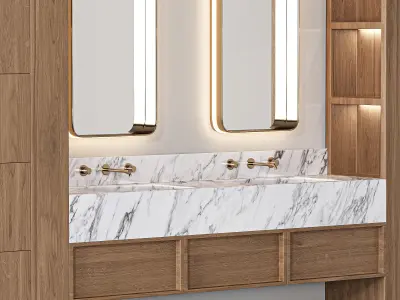 Bathroom Furniture 02 3D model
