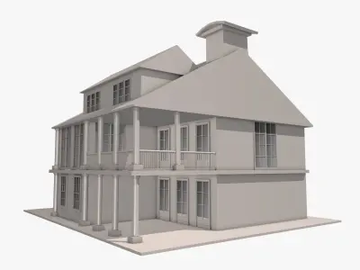 House 3D Model 3D model