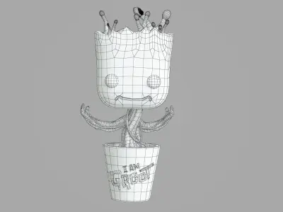 Dancing Groot 3D model