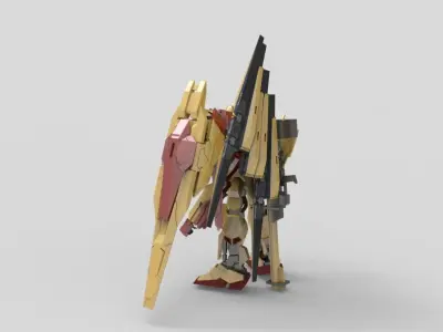 Hyaku Shiki Guardian 3D model