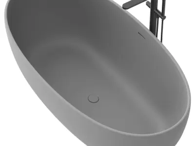 Bathtub Cielo Shui Comfort 3D model